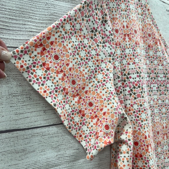 Croft and Barrow Pink Circles Top - Picture 5 of 10